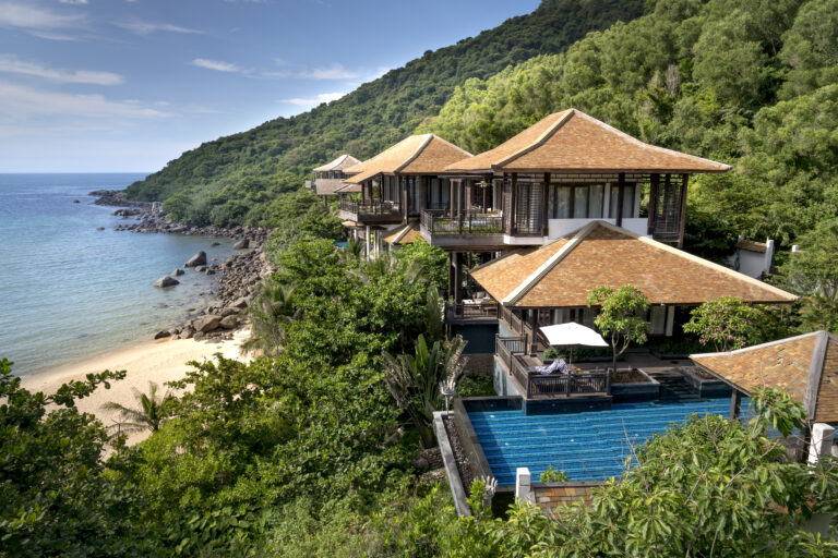 Explore this stunning tropical villa with a private pool and beach access.